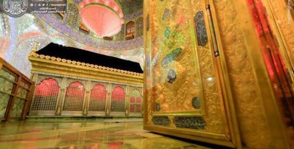 زیباترین عکس حرم امام علی