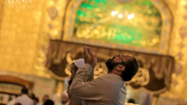 زیباترین عکس حرم امام علی