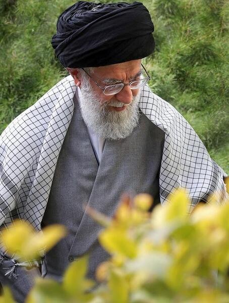 عکس زیبا از خامنه ای