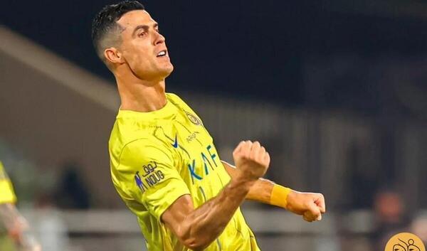 عکس زیبا از رونالدو در النصر