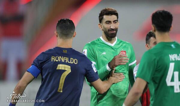 عکس زیبا از رونالدو در النصر