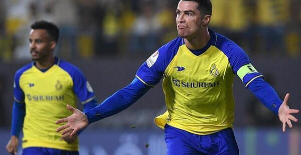 عکس زیبا از رونالدو در النصر