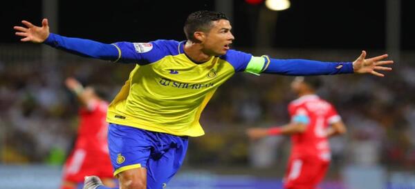 عکس زیبا از رونالدو در النصر