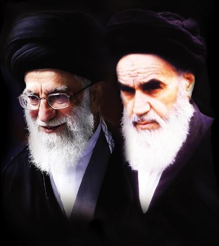 عکس زیبا از امام و رهبری