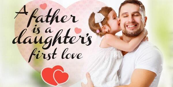 عکس زیبا برای روز پدر از طرف دختر