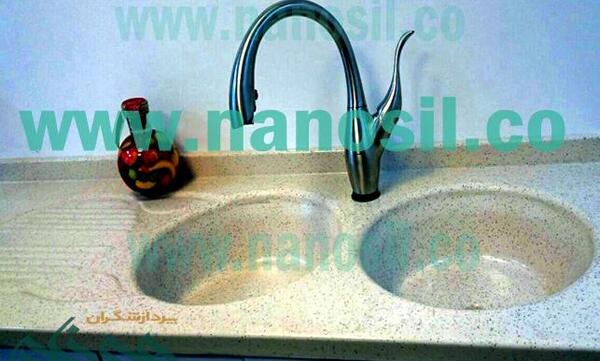 عکس سینک ظرفشویی سنگی