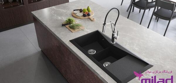 عکس سینک ظرفشویی سنگی