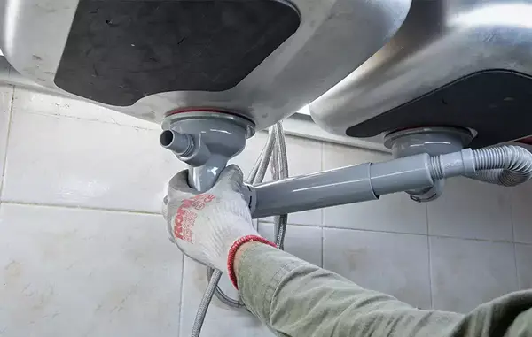 عکس سیفون ظرفشویی دوقلو قدیمی