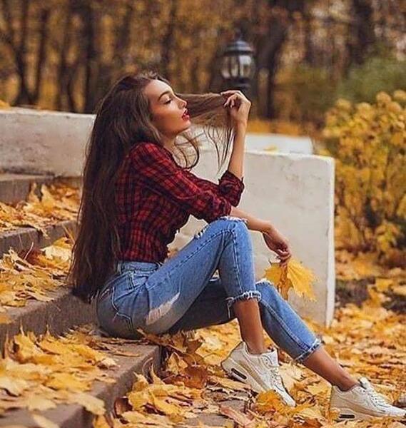 ژست عکس خیلی زیبا