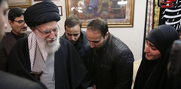 عکس زیبا از سردار سلیمانی و رهبر