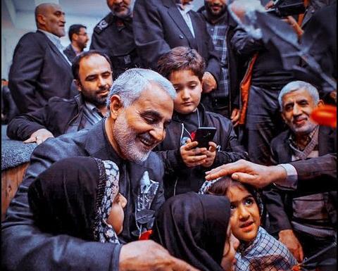 عکس زیبا از سردار سلیمانی