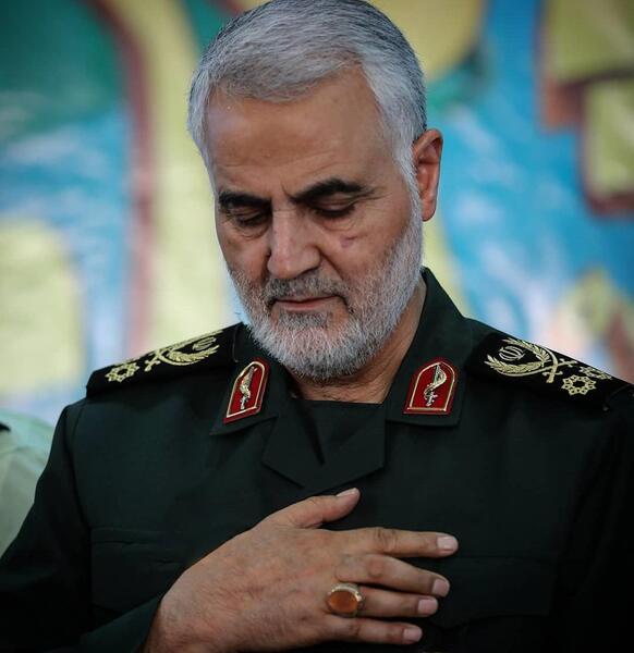 یک عکس زیبا از سردار سلیمانی