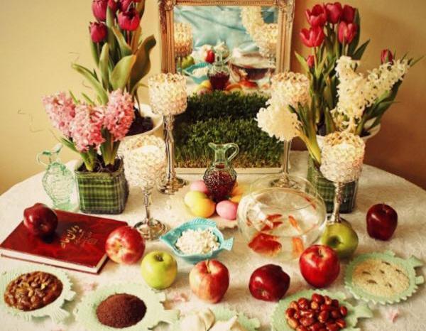 عکس زیبا ترین سفره هفت سین جهان