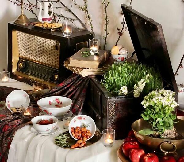 عکس زیبا ترین سفره هفت سین جهان