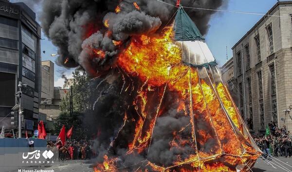 عکس ظهر عاشورا هوش مصنوعی