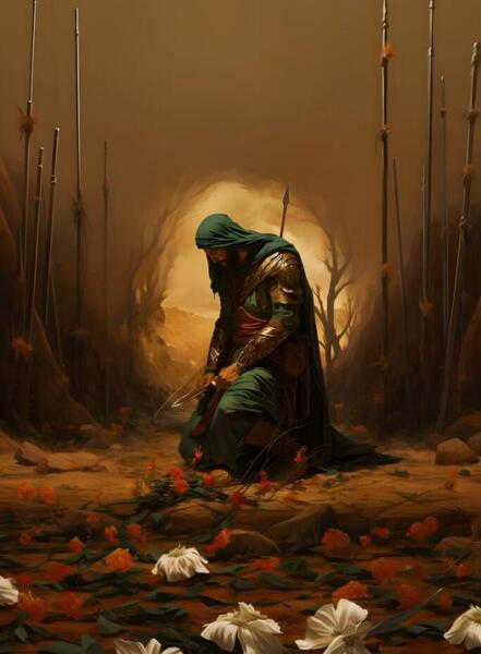 عکس ظهر عاشورا هوش مصنوعی
