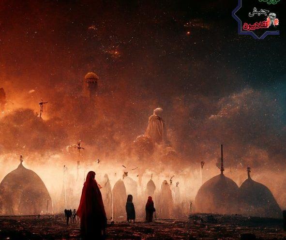 عکس ظهر عاشورا هوش مصنوعی