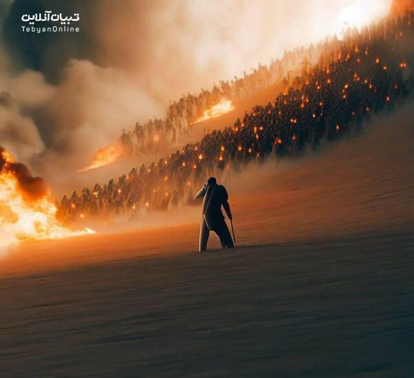 عکس ظهر عاشورا هوش مصنوعی