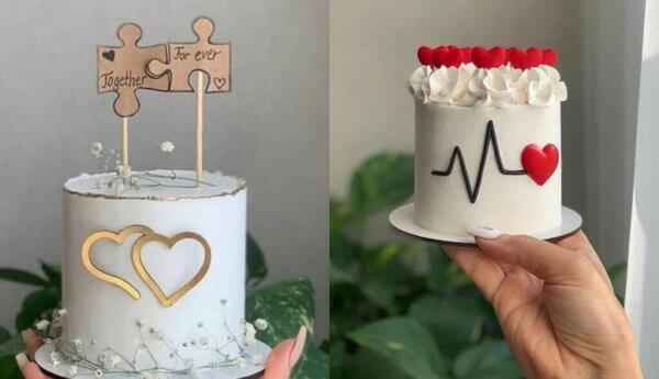 عکس کیک زیبا برای سالگرد ازدواج