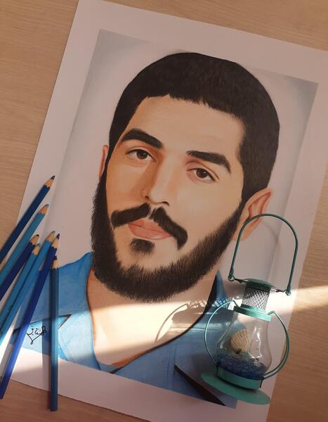 عکس زیبا از شهید ابراهیم هادی