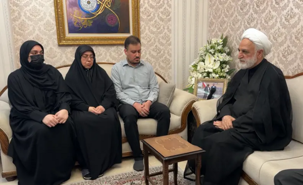 عکس همسر و فرزندان ظریف