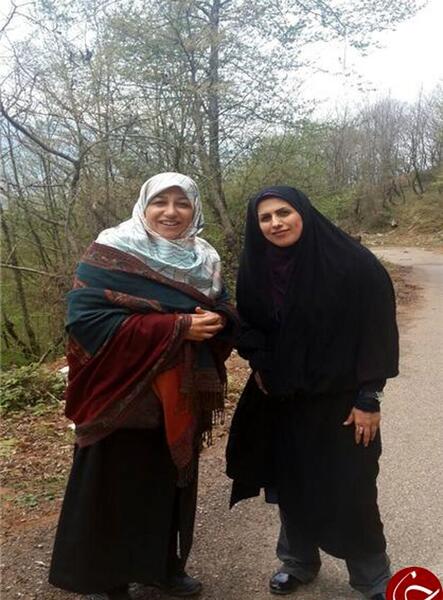 عکس همسر و فرزندان ظریف