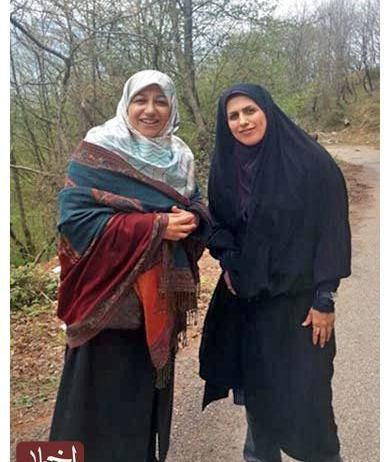 عکس از ظریف و همسرش