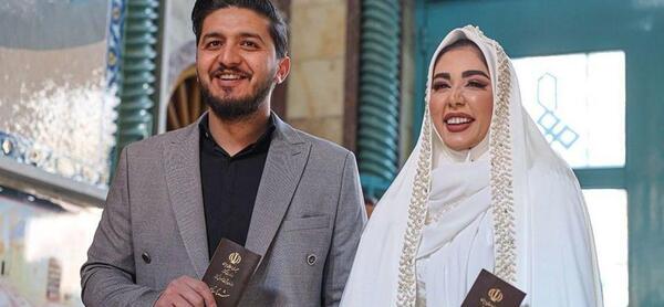 عکس ظریف و همسرش پای صندوق رای