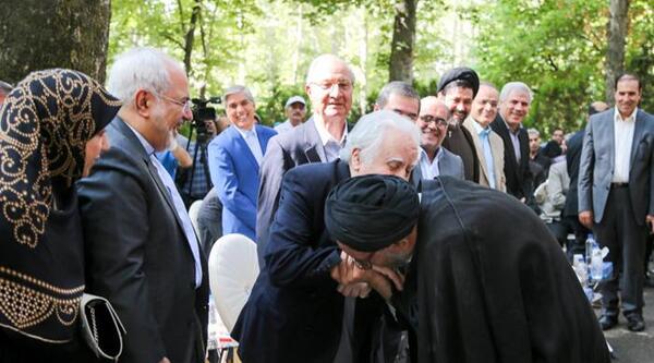 عکس دکتر ظریف و همسرش