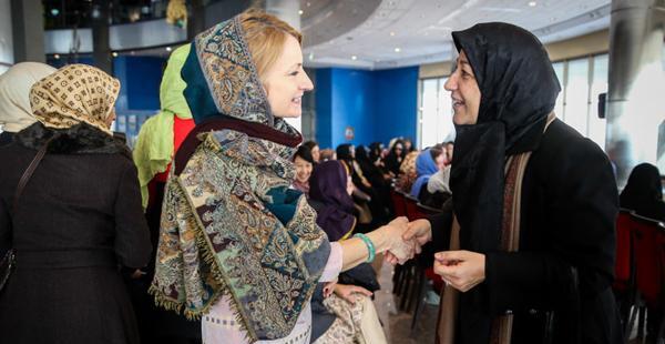 عکس دکتر ظریف و همسرش