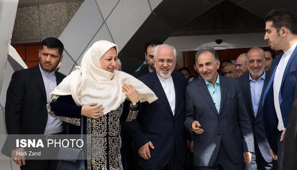 عکس همسر محمد جواد ظریف