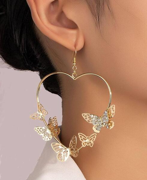 عکس گوشواره های ظریف طلا