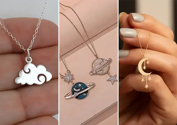 عکس گردنبند ظریف و شیک