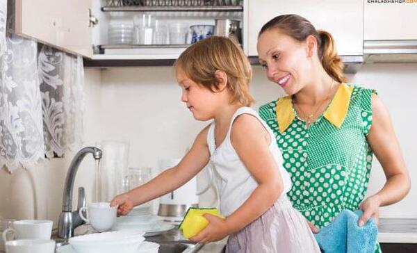 عکس ظرف های کثیف