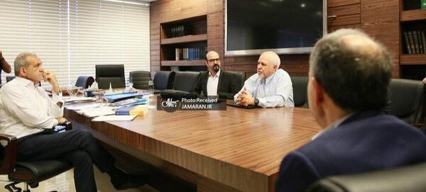 عکس قدیمی ظریف و پزشکیان
