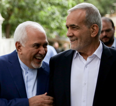 عکس قدیمی ظریف و پزشکیان