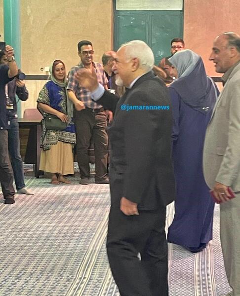 عکس فرزندان ظریف و همسرش