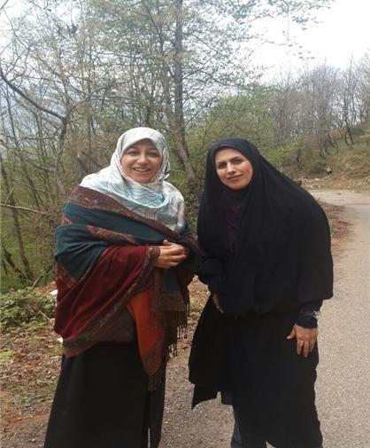 عکس فرزندان ظریف و همسرش
