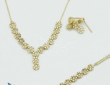 عکس سرویس طلای ظریف و شیک