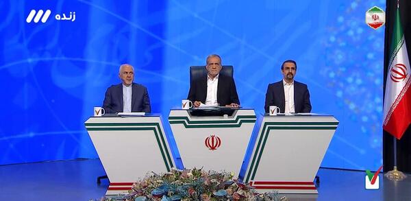 عکس پزشکیان با روحانی و ظریف