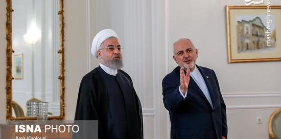 عکس روحانی و ظریف