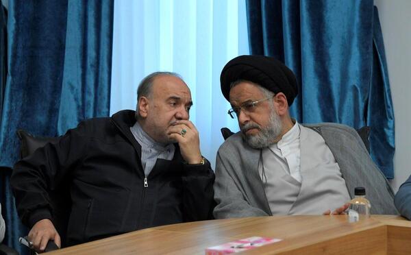 عکس روحانی و ظریف