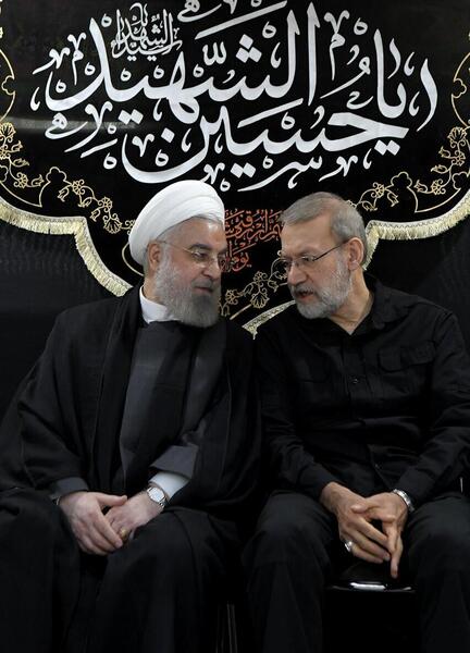 عکس روحانی و ظریف