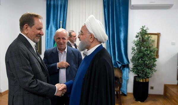 عکس روحانی و ظریف