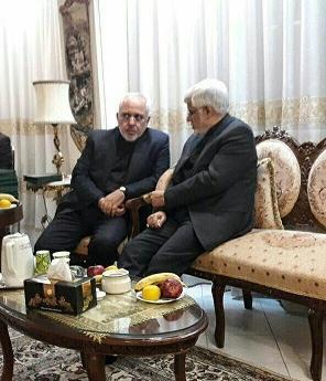 عکس دکتر ظریف در مجلس