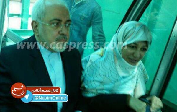 عکس همسر جواد ظریف