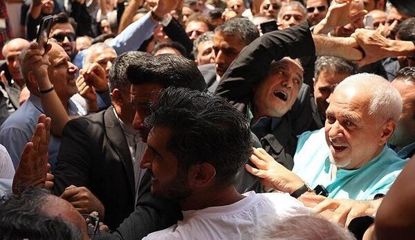 عکس جنجالی ظریف و پزشکیان