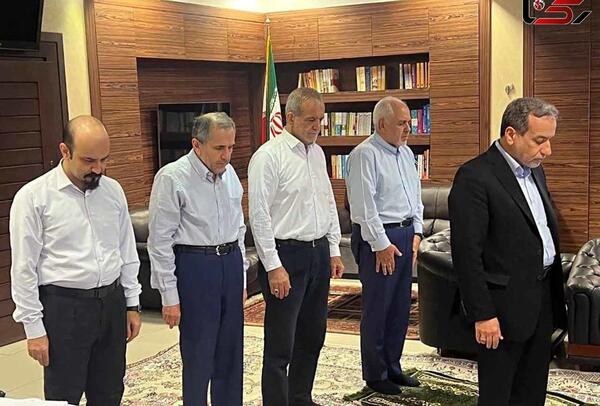 عکس جنجالی ظریف با پزشکیان