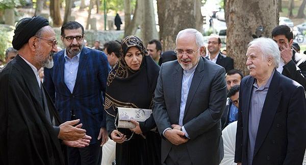 عکس محمد جواد ظریف و همسرش