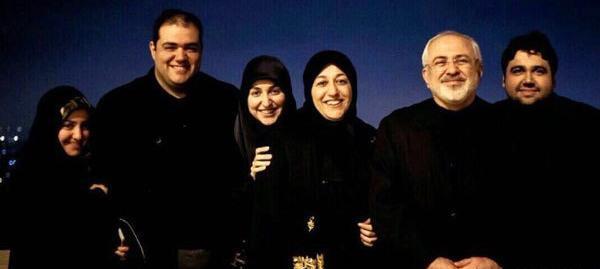 عکس محمد جواد ظریف و همسرش